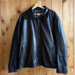 TORRAS Leather Men's Jacket Size EU 58 US 46 XXL
